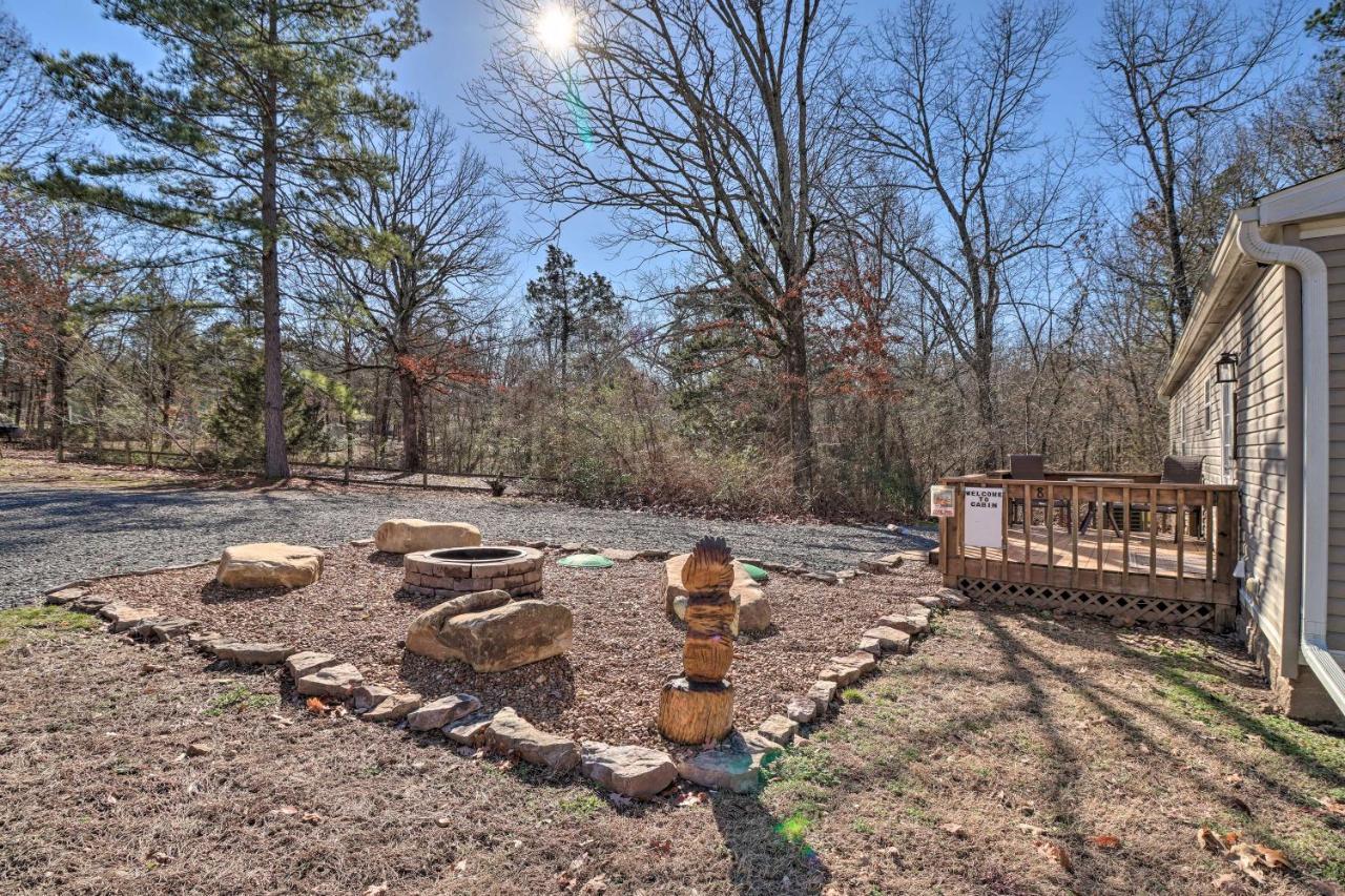 Fairfield Bay Lakefront Greers Ferry Cabin With Covered Boat Slip! מראה חיצוני תמונה