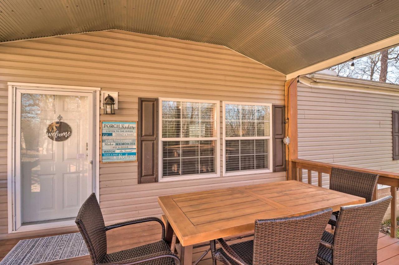 Fairfield Bay Lakefront Greers Ferry Cabin With Covered Boat Slip! מראה חיצוני תמונה