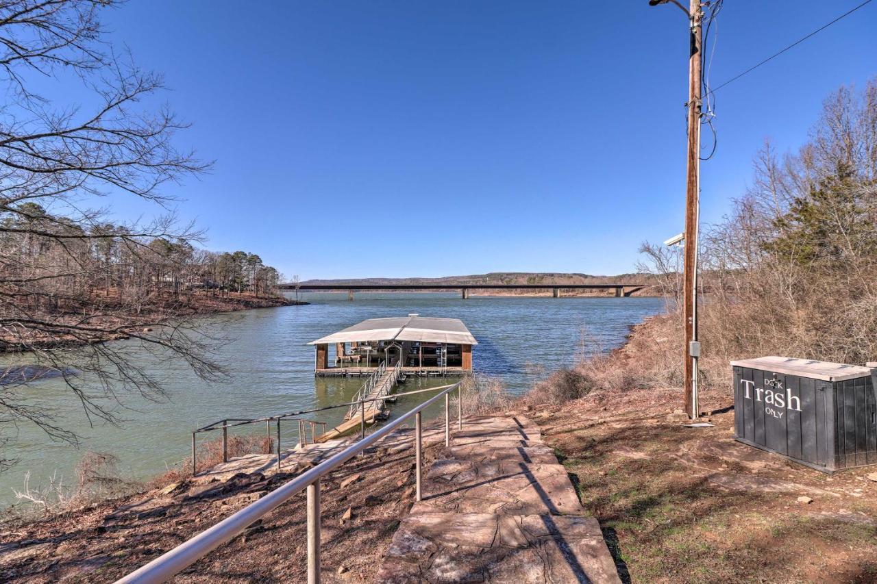Fairfield Bay Lakefront Greers Ferry Cabin With Covered Boat Slip! מראה חיצוני תמונה