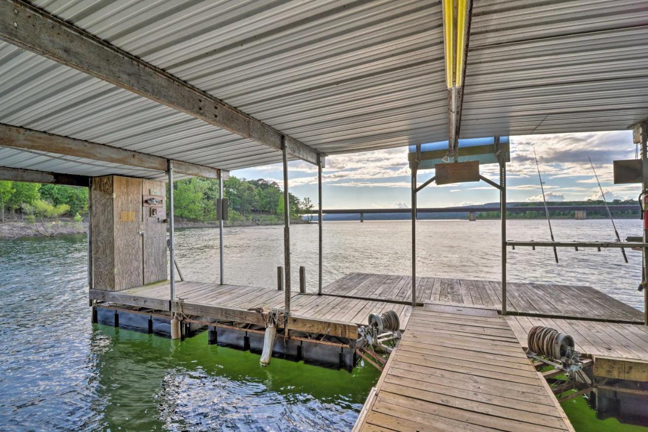 Fairfield Bay Lakefront Greers Ferry Cabin With Covered Boat Slip! מראה חיצוני תמונה